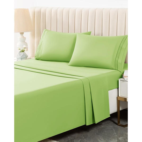 MISSQ California King Size Bed Sheets Set - Cooling, Extra