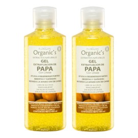 Gel Fortalecedor De Papa Con Vitaminas Florigan 500ml 2pzas