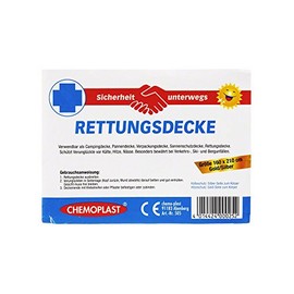 Emergency Blanket 160 x 210 cm Gold/Silver