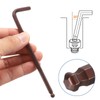 sourcing map 5pcs Ball End Hex Key Wrench 3/16" SAE