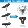 Ahvqevn Bicycle Seatpost 27.2Mm Aluminum Alloy Seatpost with Adjustable Clamp