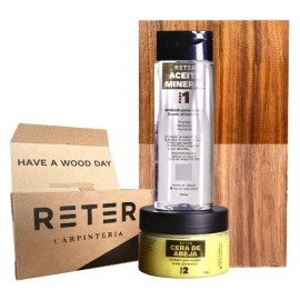 Aceite Mineral Y Cera De Abeja Para Madera. Grad Alimenticio