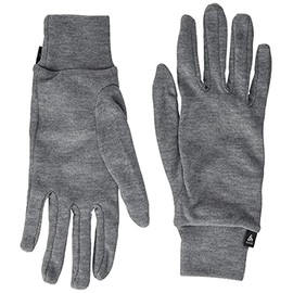 Odlo Active Warm Eco Unisex Gloves, Odlo Steel Grey Melange, XXS