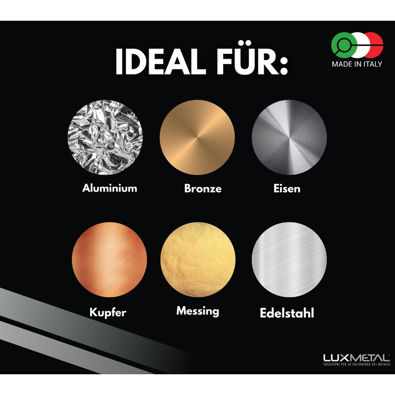 Lux Metal - Polishing Disc Medium Soft 100 mm -