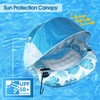 COOLCOOLDEE New Upgraded Pool Chair Float with Shade,XL Pool Floats
