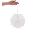 Toyland® Pack of 12-33cm (13") 3D Hanging Paper Snowflake Decorations