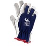 12 Pair of Work Gloves Protective Gloves Reinforced Goatskin Split