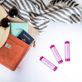 Healvian 20pcs Hair Rollers for Stylish Waves Compact Self-holding Curlers Hair Styling Tools for Home and Use Curling Accessories