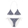 La-V Girls' Triangle Bikini Two Piece, Flowered