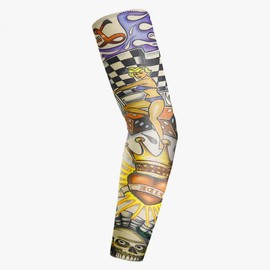 Dice Print Tattoo Arm Sleeve Gift 3ea