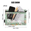 FFYHO Binder Pencil Pouch 2 Pack,Pattern with Fancy Rat Waterproof