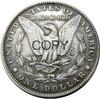 Pinstant Lernaean Hydra of Lerna Many Snake Heads Heracles Hercules Greek Roman Mythology Myth Copy U.S Hobo Morgan Coin Silver Plated Replica Commemorative
