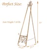 18.25"L x 25.5"W x 55"H Metal Scroll Extra Large Free