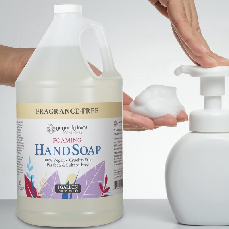 Ginger Lily Farms Botanicals All-Purpose Foaming Hand Soap Refill, Fragrance