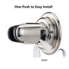 BOPai Vacuum Suction Cup Shower Head Holder, Adjustable 20 Degrees