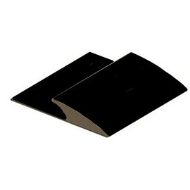 Johnsonite Edge Guard (EG-XX-H) for 1/4" Material to Floor - 5 Colors to Choose from (Black)
