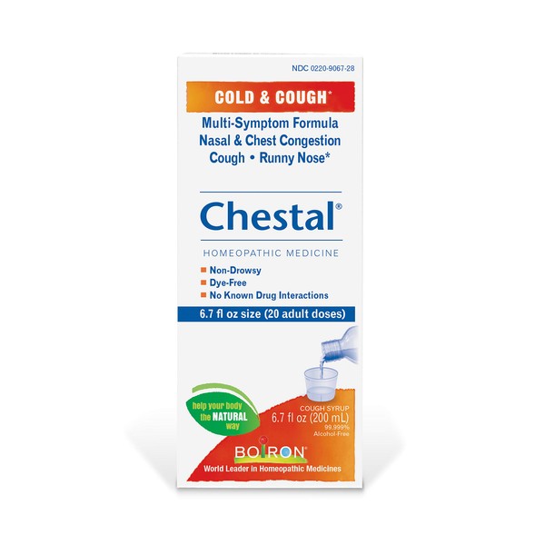 Boiron - Chestal Cold N Cough - Adult - 6.7 fl oz