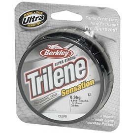 Berkley Filo da Pesca Trilene Sensation 0.16 mm 300 m Nylon Mare Spinning Surfcasting Carpfishing Trota Lago