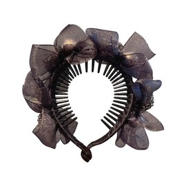 Hair Claw Clips Ponytail Holder Lace Bow Hair Clips with Ponytail Holder Nonslip Hair Accessories Women Headwear Shark Clip Hair Bun Fixed Clip