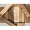 Woodchucks Wood Large Scrap Box Long Edge Rippings Boards Teak,Purpleheart,Maple,Oak,Bloodwood
