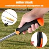 lafo Gardening Hand Weed Cutter, Stainless Steel Weed Remover Device,