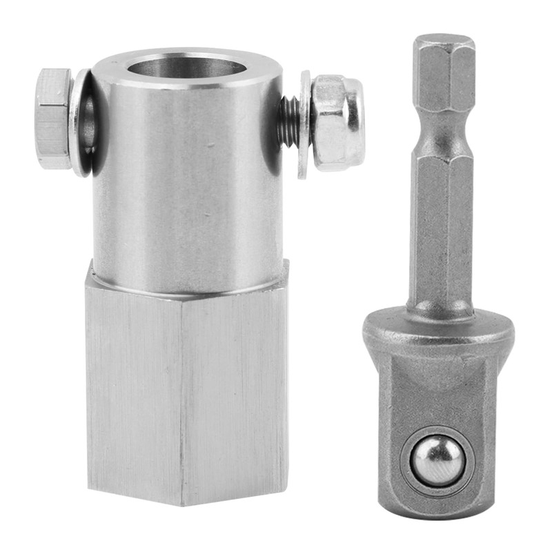 Upgraded Stainless Steel Trailer Jack Drill Adapter with Top Wind