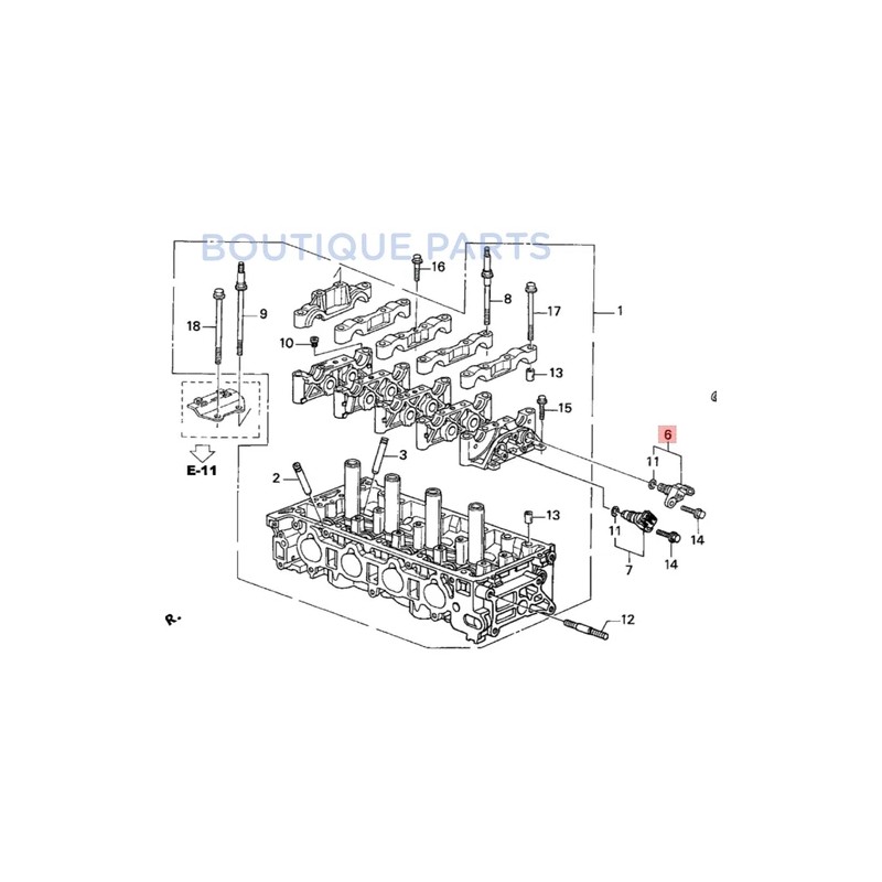 Honda OEM Genuine for Honda Camshaft Position Sensor 37510-PNB-003 —