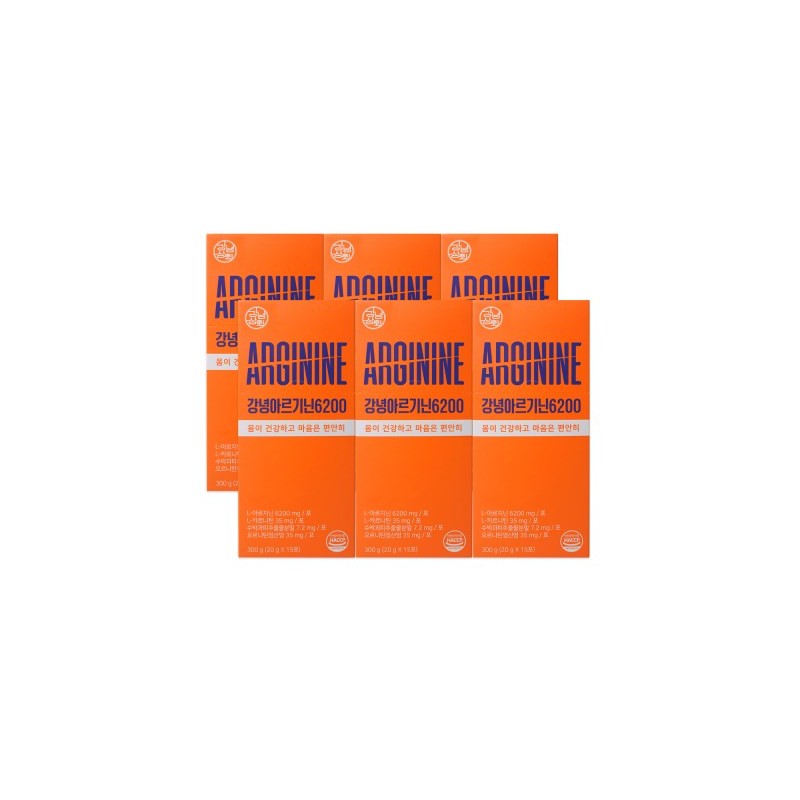 MAJEONDONGSANGHOE Gangnyeong Arginine High Content Citrulline Energy 6200mg 60 packets