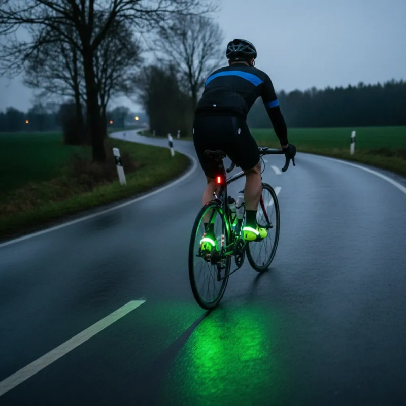 Clip Led Luz Para Moto Y Bicicleta Seguridad Y Visibilidad