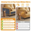 cat Scratching mat Self-Adhesive, Trimmable Furniture Protector for Couch, Sofa,