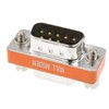 kenable 9 Pin Serial RS232 Male Plug to Female Null