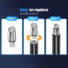 Mesh Fiber Tips (10 Pack) GUUGEI Stylus Pen Replacement Tips