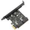 PCIE to USB 3.2 Expansion Card 5Gbps High Speed USB3.2