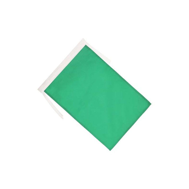 AZ FLAG Race officer green Flag 18'' x 12'' cords