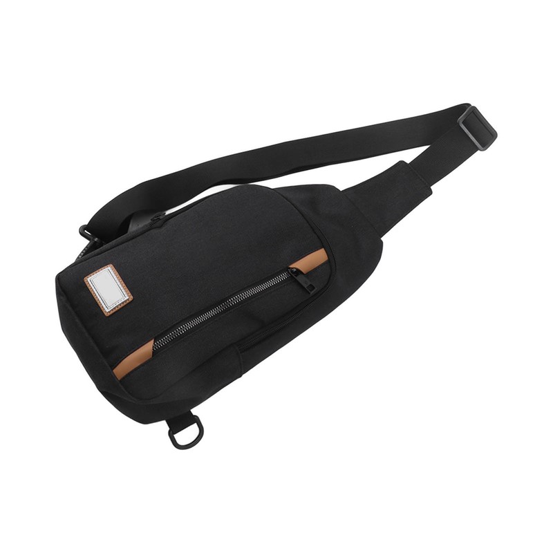 GOLDEN WOLF Chest Sling Bag Adjustable Shoulder Strap Waterproof Messenger