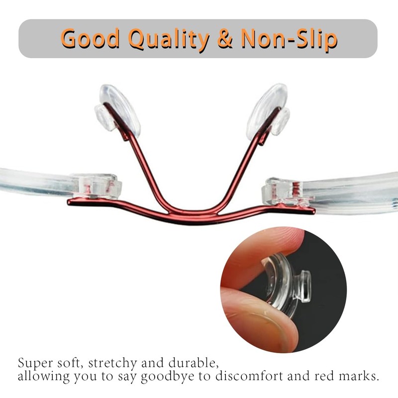 HiCycle2 Nose Pads Replacement for Silhouette Eyeglasses Nose Pads Glasses