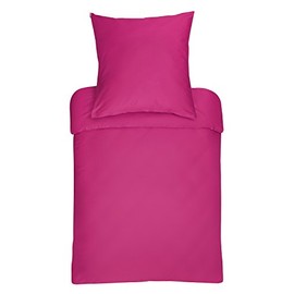Bassetti Bed Linen Plain Fuchsia 135 x 200 cm (without Pillow)