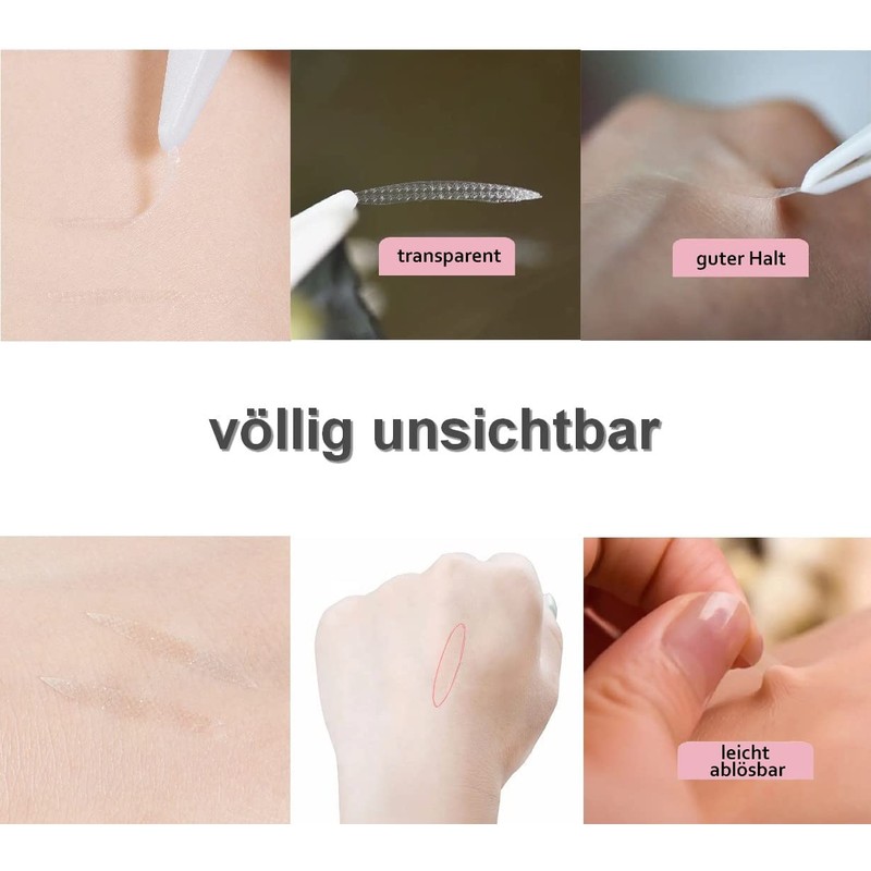 VENICCE LOVE Invisible Lid Stripes, Eyelid Stripes, Eyelid Tape, Eye