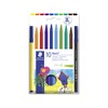STAEDTLER 326 C10 Fibre-Tip Pen in Cardboard Pack - Assorted