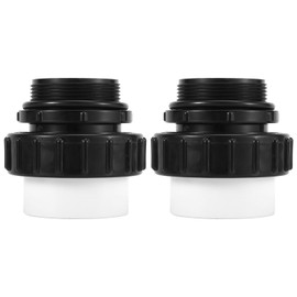 2pcs Hi-Temp Union, 2" MIP x 2" Slip PVC Coupling Compatible with All Pentair Whisperflo and Intelliflo Pumps High Temperature Union Pool Pump Fittings for Underground Swimming Pools 21063-200-000