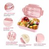Aosihui Caja Fiambrera Kit 27pz Con 1400ml Loncheras Vajilla Y