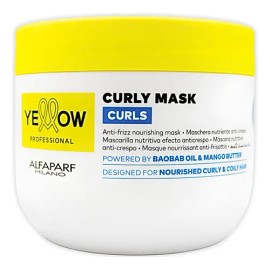 Mascarilla Alfaparf Yellow Curls Mask Definición Rizos 300ml