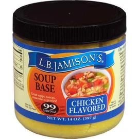 L.B. Jamison's Chicken Flavored Soup Base, 3-Pack 14 oz. Jars