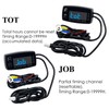 NInE-ROnG Digital Hour Meter Tachometer Temperature Meter Gauge Engine Maintenance