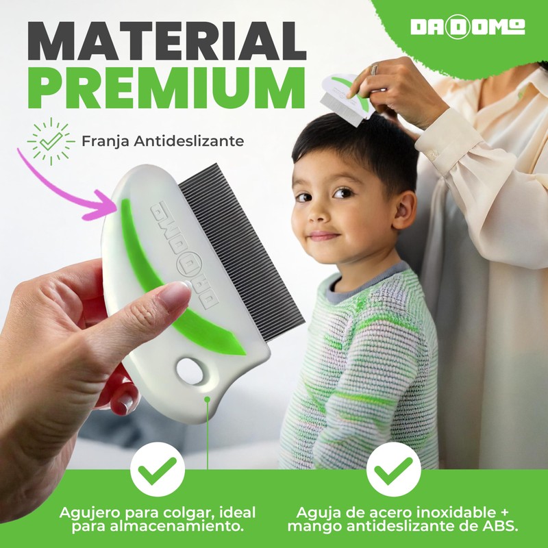 DADOMO Nit with Digital Guide, with Short Tines for Short