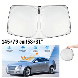 Neverland Car Windshield Front Window Sun Shade Cover Visors UV Foldable Protect 58"*31"