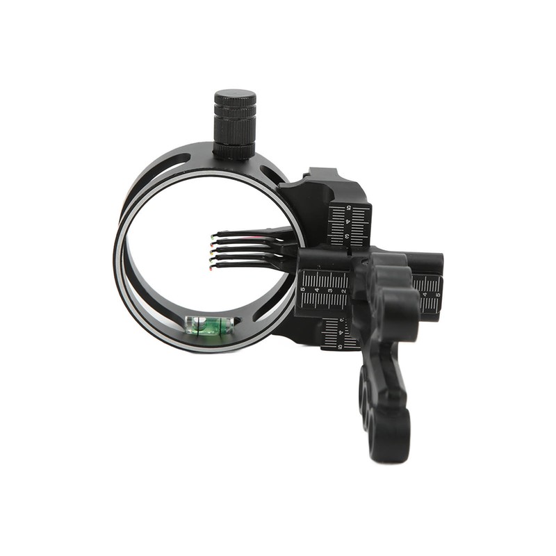 Bow Sight 5 Pin Archery Sight Aluminum with 0.019 Horizontal