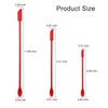 4 Pieces Mini Silicone Spatula Set, Small Rubber Spatula for