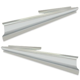KUAFU Rocker Panels Compatible with 1994-2002 Dodge Ram 1500 2500 3500 2 Door Standard Cab Replacement Pair Slip-on Style