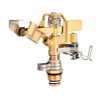 Eden 16032 Brass Impact Sprinkler, Heavy Duty Sprinkler Head, Adjustable